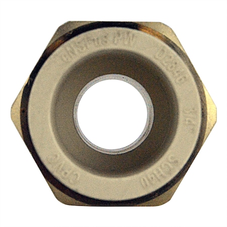 Apollo 3/4 in. Brass PEX-A Barb x 3/4 in. CPVC Straight Adapter EPXCPVC34